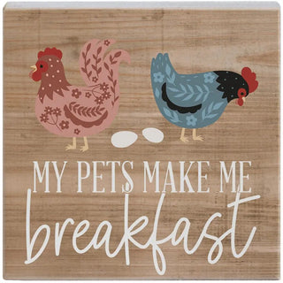 Sincere Surroundings - Pets Make Breakfast - Small Talk Square