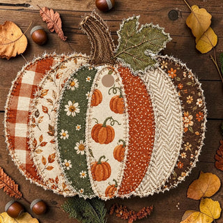 Bug And Bean Freshies - Patchwork Pumpkin Freshie