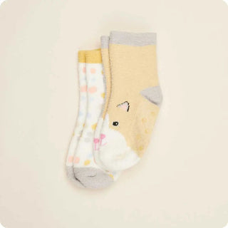 Warmies - Calico Cat Crew Sock Set
