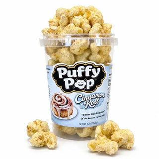 Puffy Pop - Crack Corn - Cinnamon Roll