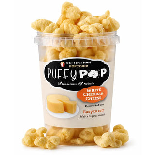 Puffy Pop - Crack Corn - White Cheddar Cheese