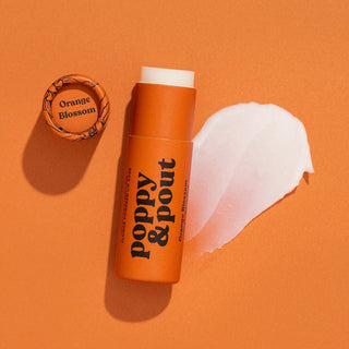 Poppy & Pout  - Lip Balm - Orange Blossom