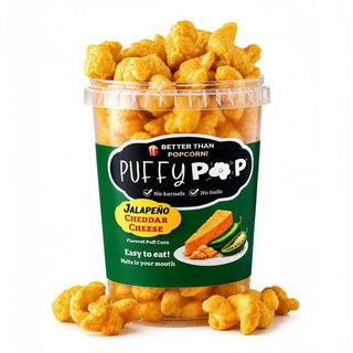 Puffy Pop / Crack Corn - Jalapeño Cheddar Cheese (4 Oz)