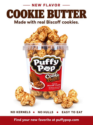 Puffy Pop / Crack Corn - Cookie Butter Made W/ Bicoff (4 Oz)