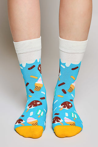 Colorful Novelty Crew Socks