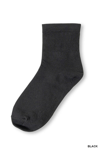 Zenana - Crew Socks - Black
