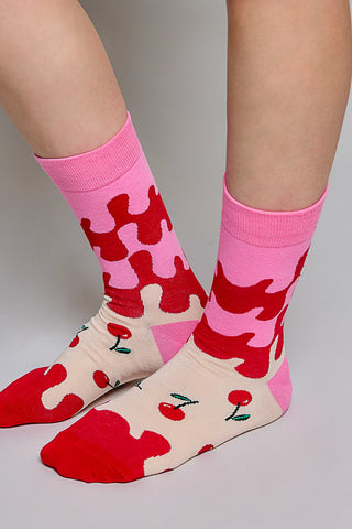Pol Novelty Crew Socks