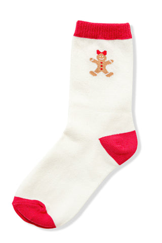 Zenana - Ginger Bread Socks - Cream