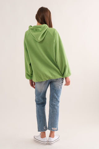 The Greii - Novelty Jacquard Knit Top - Green Pear
