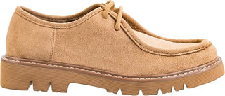 Hey Girl Womens Fall for It Moccasin Sneaker - Camel