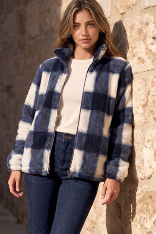 Dear Scarlett - Alpine Jacket Navy Black