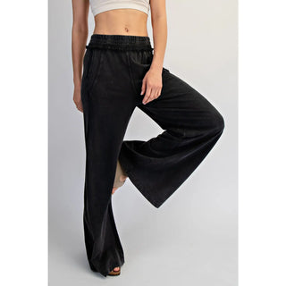 Rae Mode - Terry Butter Wide Pants - Black