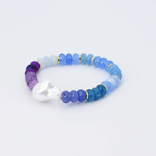 Treasure Jewels - Mermaid Beaded Bracelet with Pearl