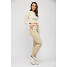 Load image into Gallery viewer, Mica High Rise Crop Jogger Denim
