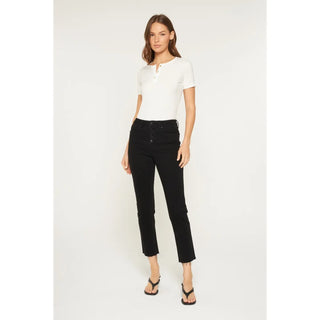 Mica High Rise Cropped Easy Skinny Denim