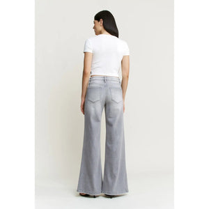 Mica Mid Rise Vintage Wide Leg Denim