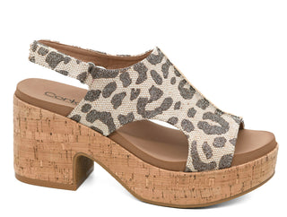 MISS CARLEY - TAN SPARKLE LEOPARD