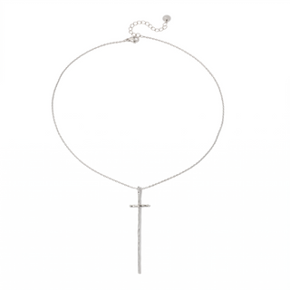 Modern Cross Necklace - WATERPROOF-Necklace-Pretty Simple