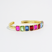 Load image into Gallery viewer, April26 Array - Treasure Jewels - Rainbow Dreams Bangle
