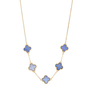 Clover Station Necklace