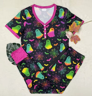 Shirley and Stone - Neon Ghost PJ Set