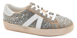 CORKYS No Chaser Sneaker - Clear Rhinestone