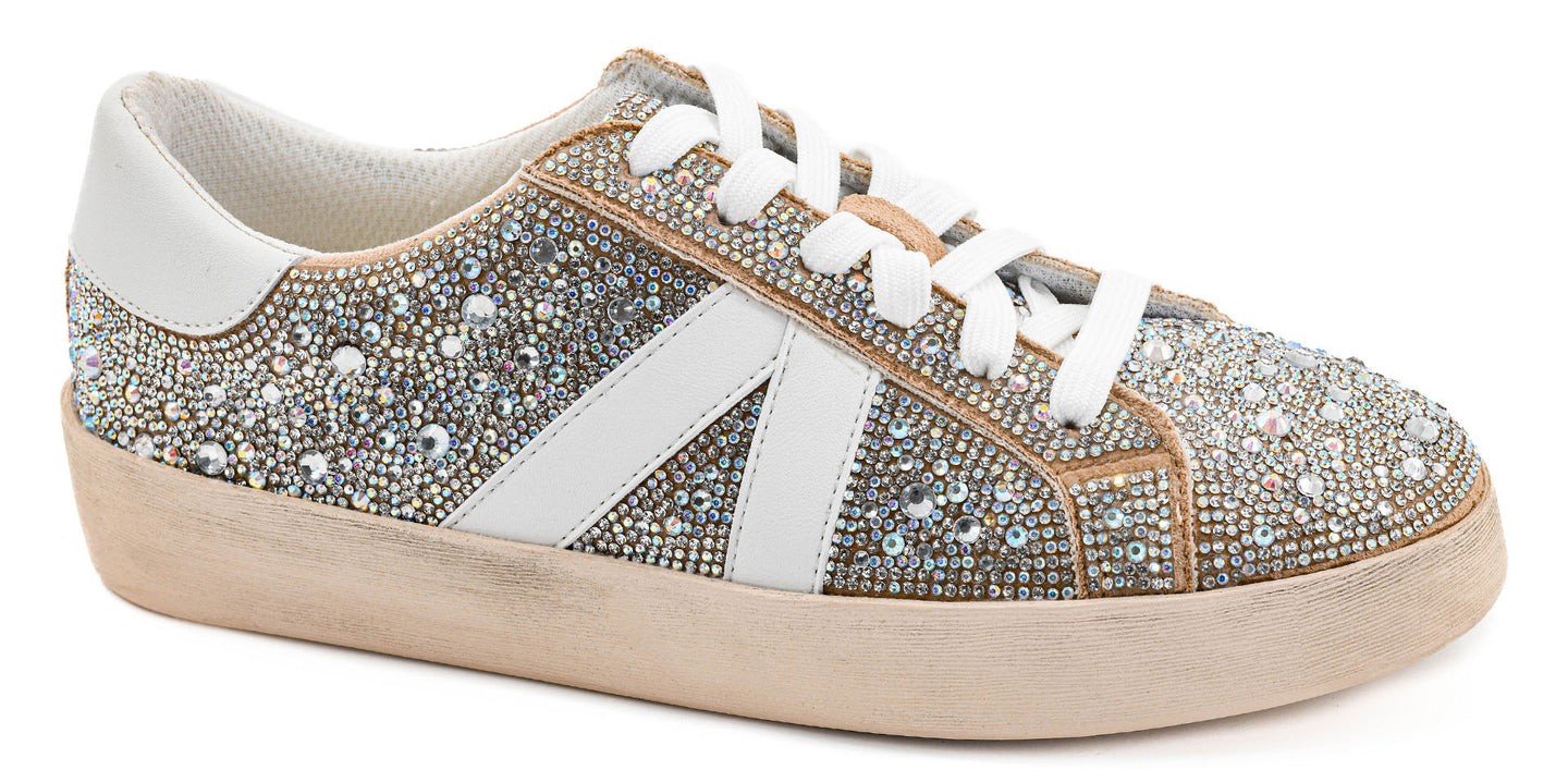 CORKYS No Chaser Sneaker - Clear Rhinestone