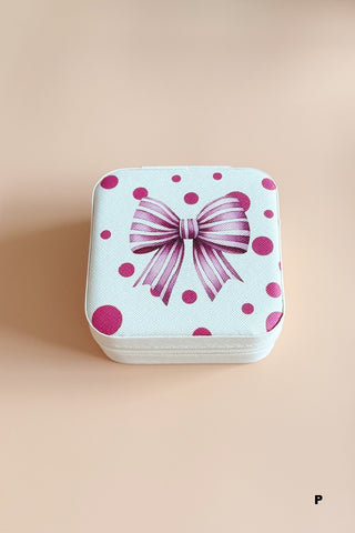 Zenana -Trendy Pattern Jewelry Organizer Case