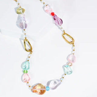 Treasure Jewels - Pastel Pebbles Necklace