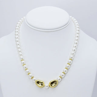 dainty gold necklace, layered design, boutique wholesale, womens accessories, statement piece, trendy style, waterproof, hypoallergenic, tarnish free,pearls