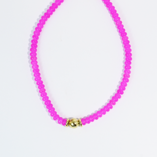 Treasure Jewels - Pink Pop Beaded Necklace