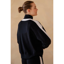 Load image into Gallery viewer, Rae Mode Modal Scuba Striping Zip Up Jacket
