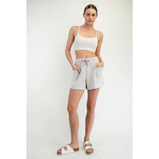 Rae Mode Shorts - Mocha Cream