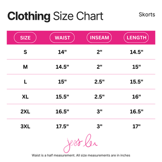 PREORDER- Oh Deer Skort