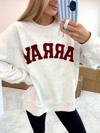 Stitch & Co Array Graphic Knit Sweatshirt