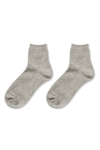 Zenana - Cotton Crew Sock - H Grey