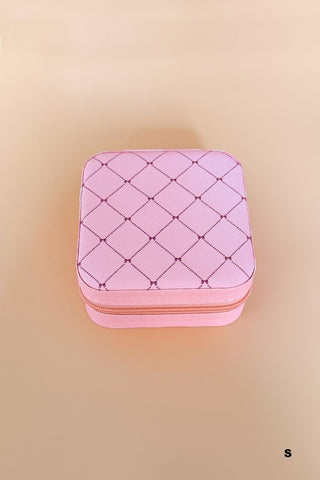 Zenana -Trendy Pattern Jewelry Organizer Case
