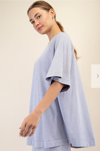 Rae Mode Mineral Washed Oversized Top