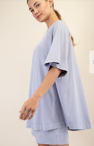 Rae Mode Mineral Washed Oversized Top