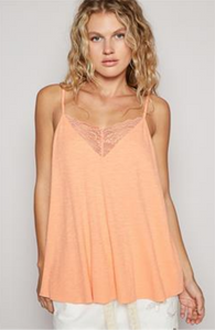 Array POL Sleeveless Top with Spaghetti Straps