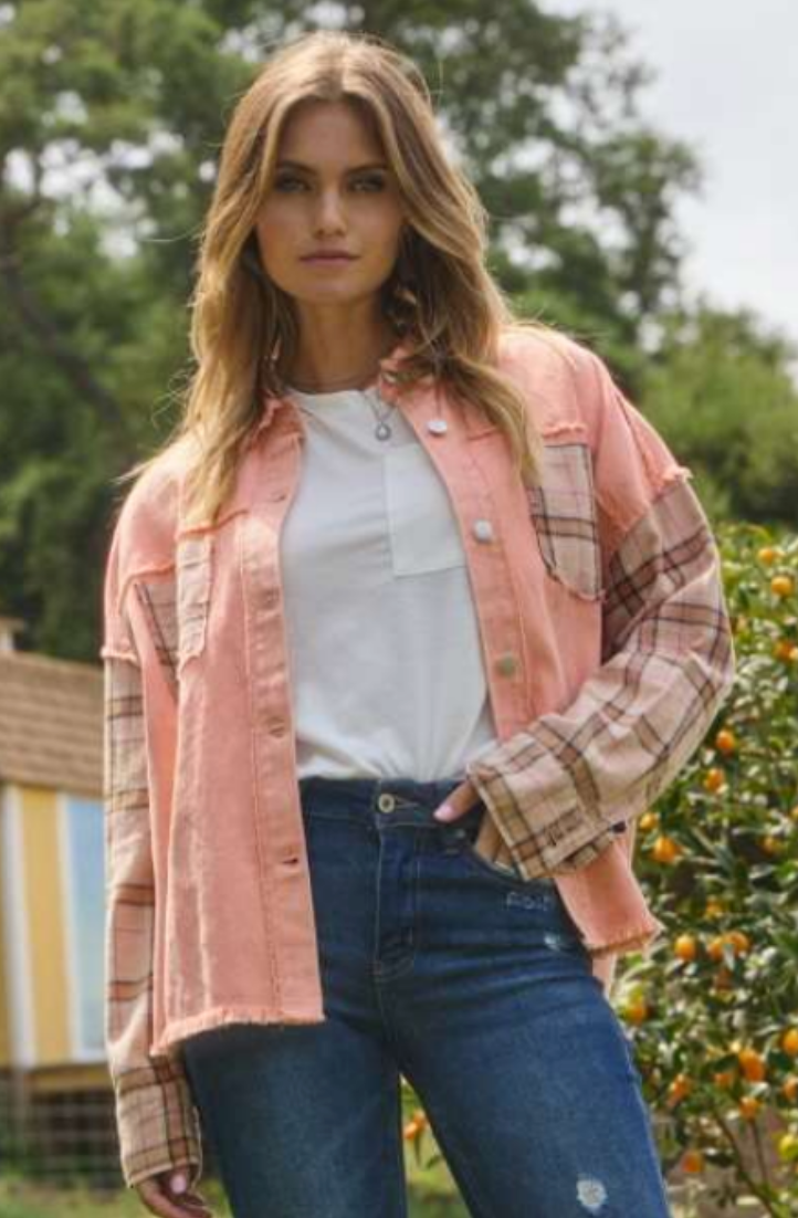 Array Oddi Acid Washed Denim Jacket
