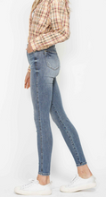 Load image into Gallery viewer, Judy Blue High Waist Tummy Control Contrast Wash Skinny
