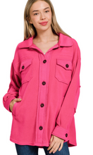 Load image into Gallery viewer, Oversized Fleece Shacket
