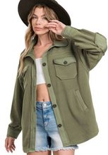 Load image into Gallery viewer, Oversized Fleece Shacket
