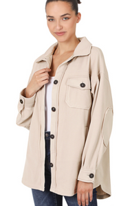 Oversized Fleece Shacket