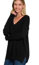 Load image into Gallery viewer, Viscose front Seam Sweater
