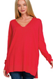Heathered Red