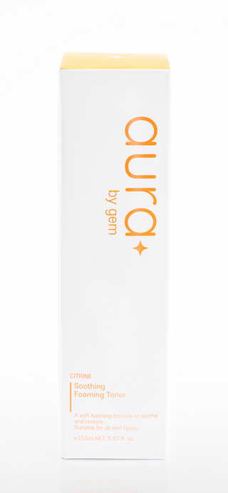 Aura by Gem Citrine Soothing Foaming Toner