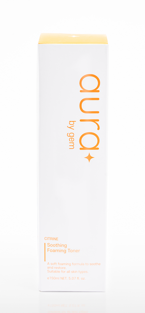 Aura by Gem Citrine Soothing Foaming Toner