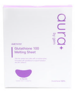 Aura by Gem Amethyst Glutathione 100 Melting Sheet